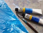 Winsor & Newton 120ml Galeria Acrylic Paint - Olive Green - Image 7